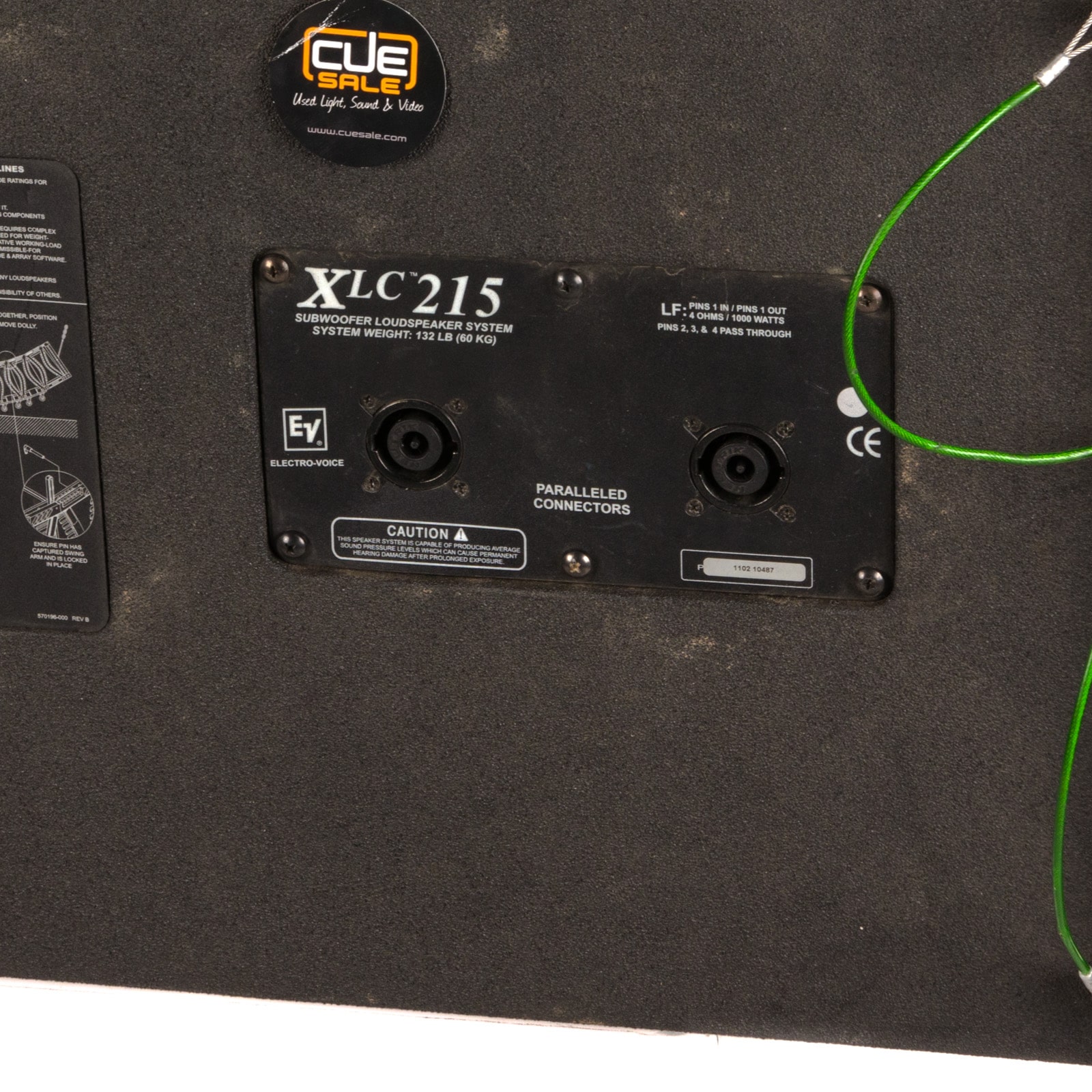 Electro-Voice EV XLC215 Subwoofer Line Array Input Panel 